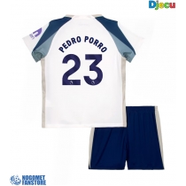 Tottenham Hotspur Pedro Porro #23 Domaci Dres za djecu 2025-26 Kratak Rukav (+ Kratke hlače)